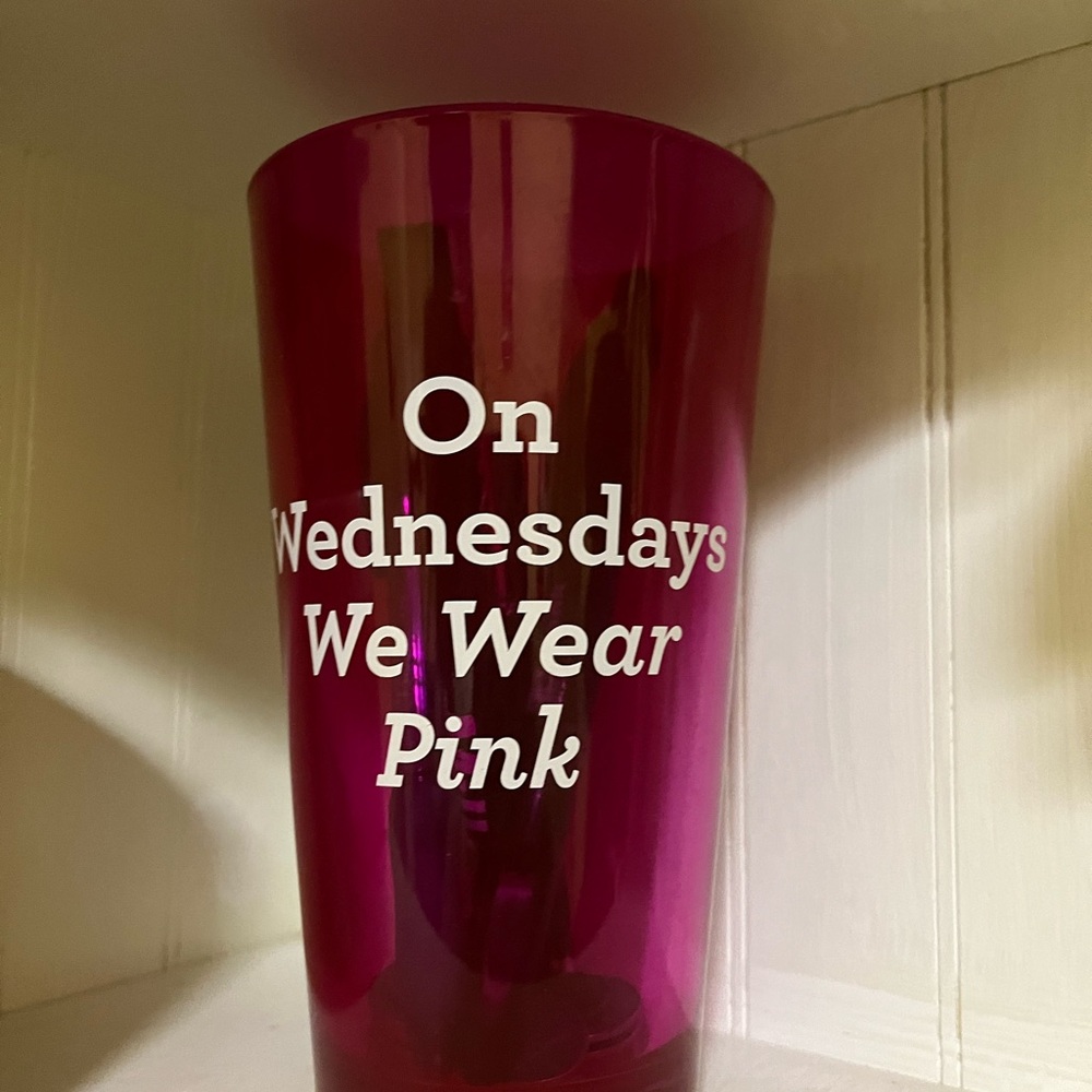 Pink Quote Tumbler cup